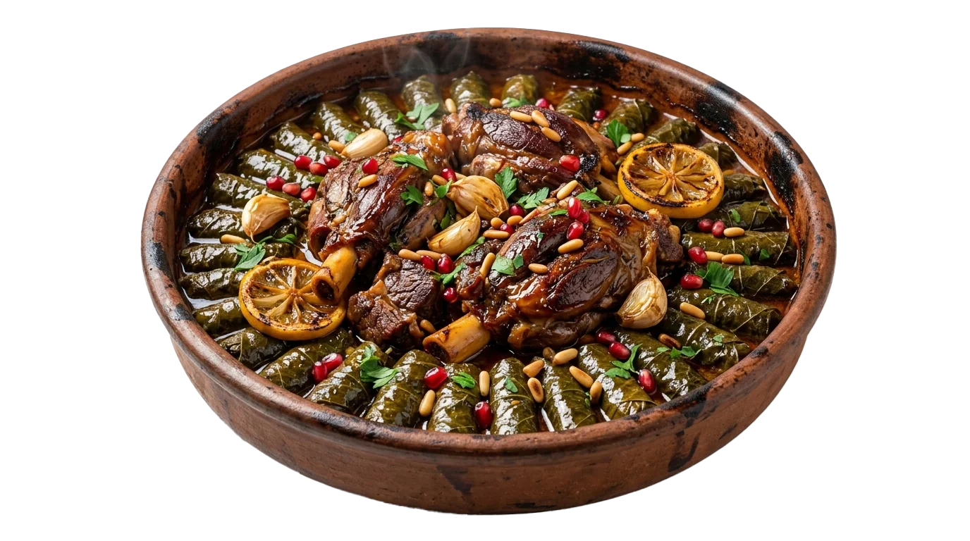 طاجن نيفا بورق العنب
